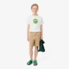 Chino-Shorts aus Stretch-Baumwolltwill Chino-Shorts aus Stretch-Baumwolltwill