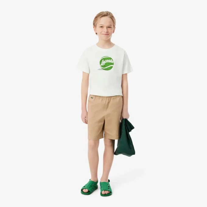 Chino-Shorts aus Stretch-Baumwolltwill Chino-Shorts aus Stretch-Baumwolltwill