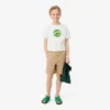 Chino-Shorts aus Stretch-Baumwolltwill Chino-Shorts aus Stretch-Baumwolltwill