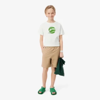 Chino-Shorts aus Stretch-Baumwolltwill