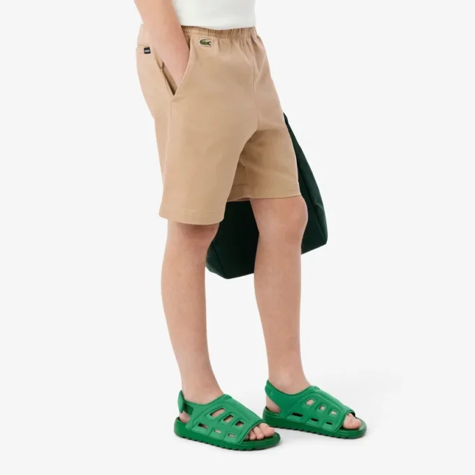 Chino-Shorts aus Stretch-Baumwolltwill Chino-Shorts aus Stretch-Baumwolltwill