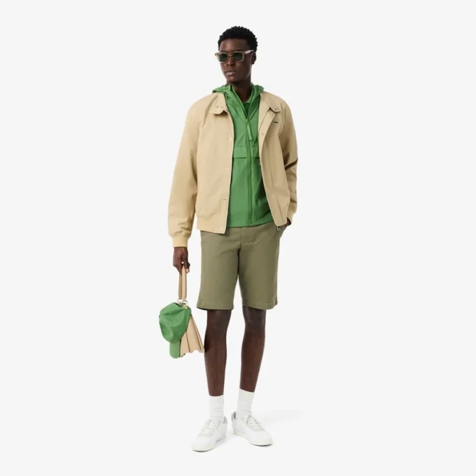 Chino-Shorts aus Stretch-Twill Chino-Shorts aus Stretch-Twill