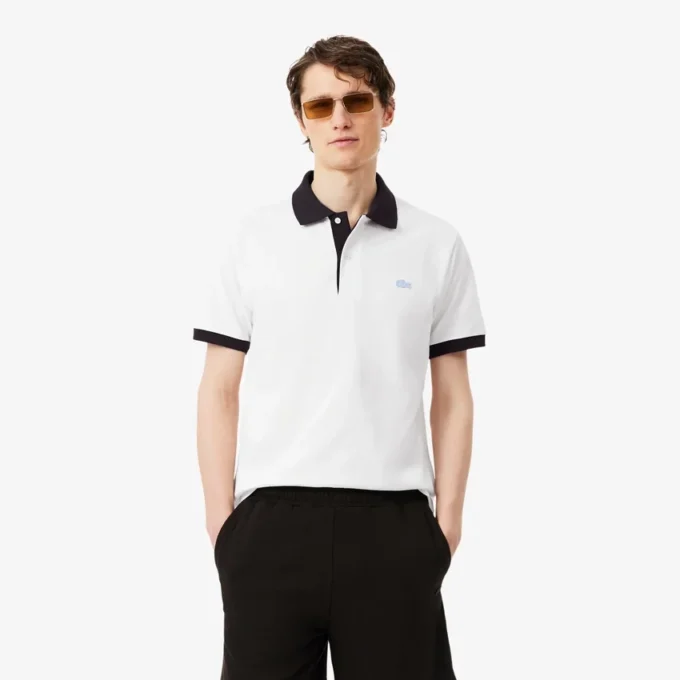 Classic Fit Contrast Rib Poloshirt Classic Fit Contrast Rib Poloshirt