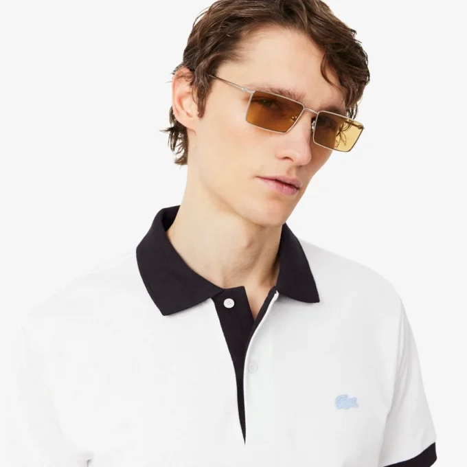 Classic Fit Contrast Rib Poloshirt Classic Fit Contrast Rib Poloshirt