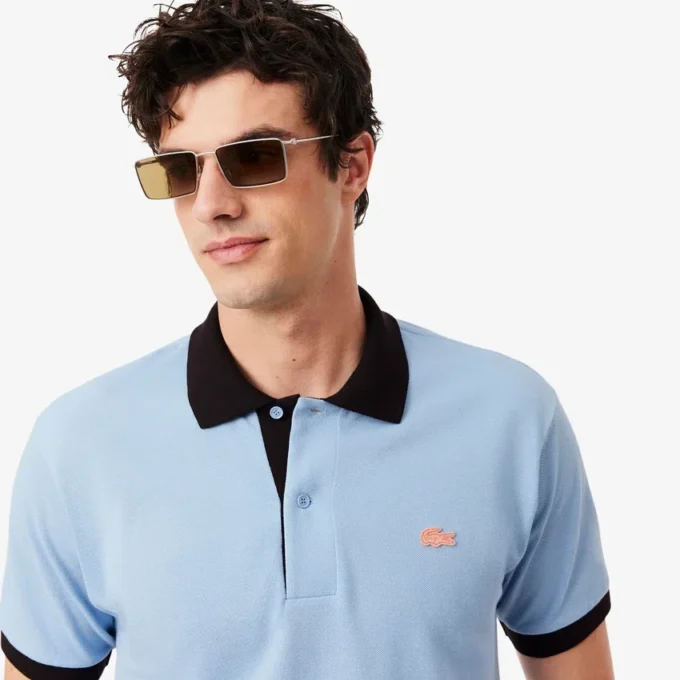Classic Fit Contrast Rib Poloshirt Classic Fit Contrast Rib Poloshirt