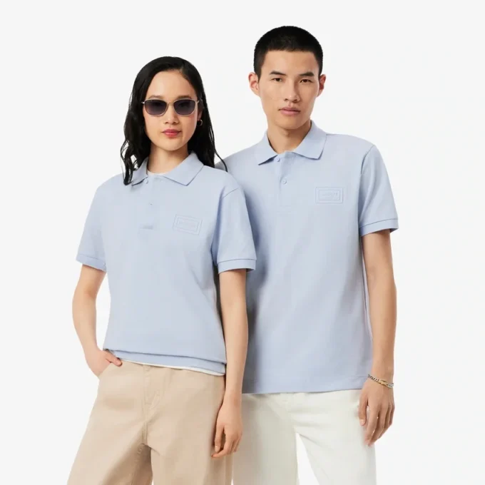 Classic Fit Embossed Branding Poloshirt Classic Fit Embossed Branding Poloshirt