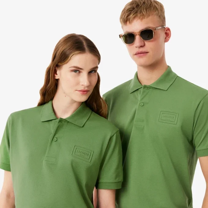 Classic Fit Embossed Branding Poloshirt Classic Fit Embossed Branding Poloshirt