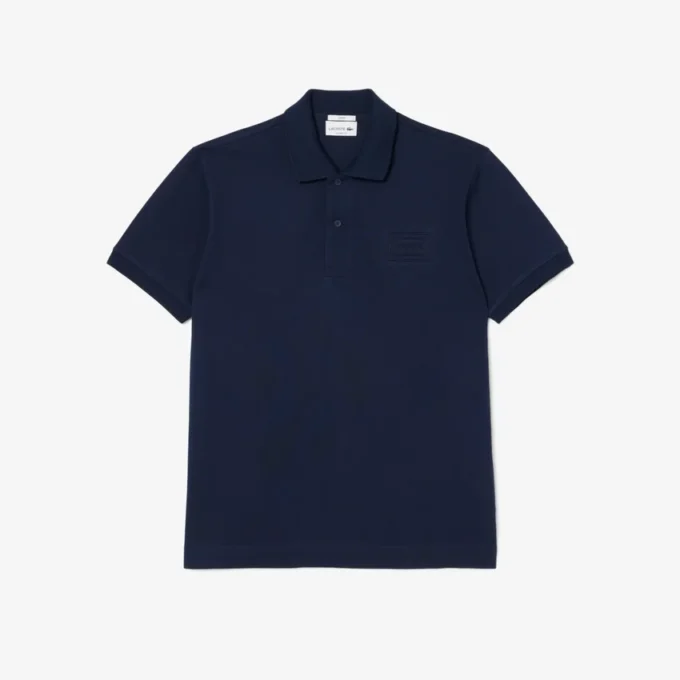 Classic Fit Embossed Branding Poloshirt Classic Fit Embossed Branding Poloshirt