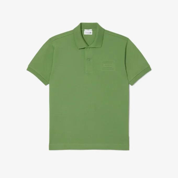 Classic Fit Embossed Branding Poloshirt Classic Fit Embossed Branding Poloshirt