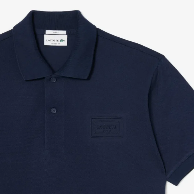 Classic Fit Embossed Branding Poloshirt Classic Fit Embossed Branding Poloshirt