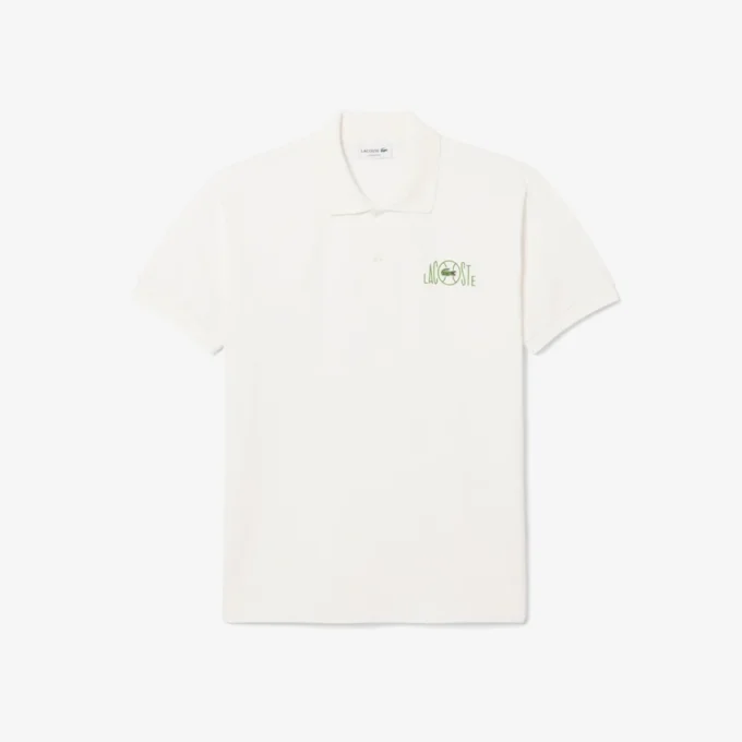 Classic Fit Poloshirt mit grafischem Logo Classic Fit Poloshirt mit grafischem Logo