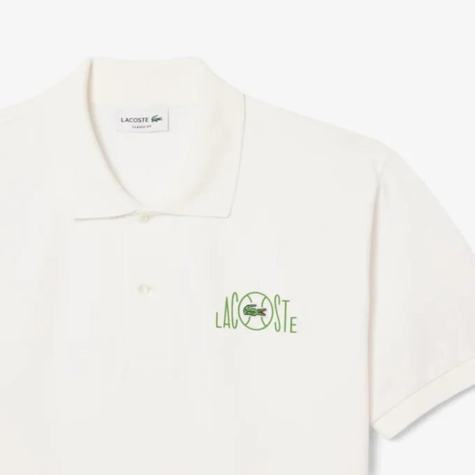 Classic Fit Poloshirt mit grafischem Logo Classic Fit Poloshirt mit grafischem Logo