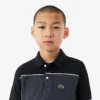 Colorblock-Poloshirt im Petit-Piqué-Stil Colorblock-Poloshirt im Petit-Piqué-Stil