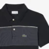 Colorblock-Poloshirt im Petit-Piqué-Stil Colorblock-Poloshirt im Petit-Piqué-Stil