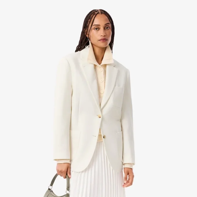 Damen-Blazer aus Wolltwill Damen-Blazer aus Wolltwill