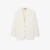 Damen-Blazer aus Wolltwill Damen-Blazer aus Wolltwill
