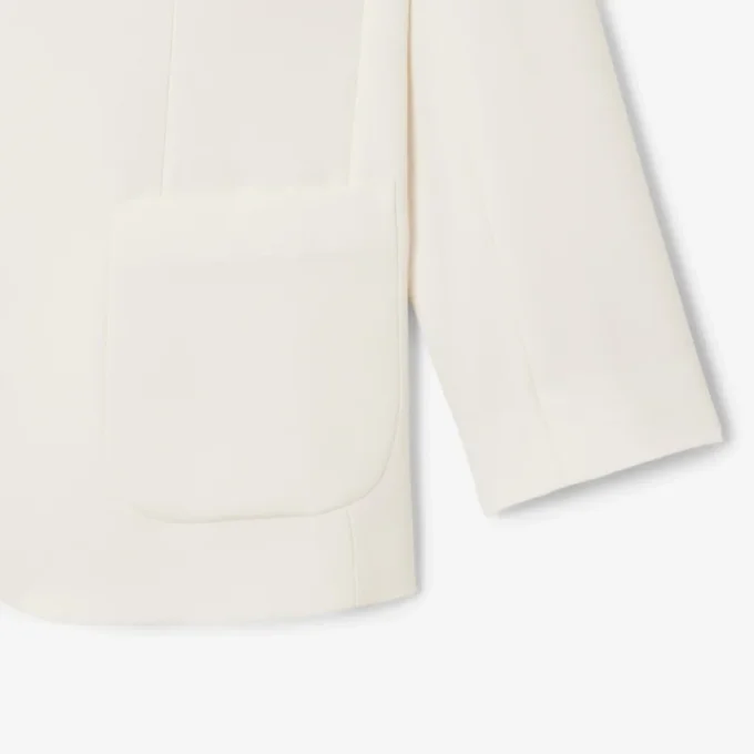 Damen-Blazer aus Wolltwill Damen-Blazer aus Wolltwill