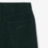 Damen-Cordhose mit weitem Bein Damen-Cordhose mit weitem Bein