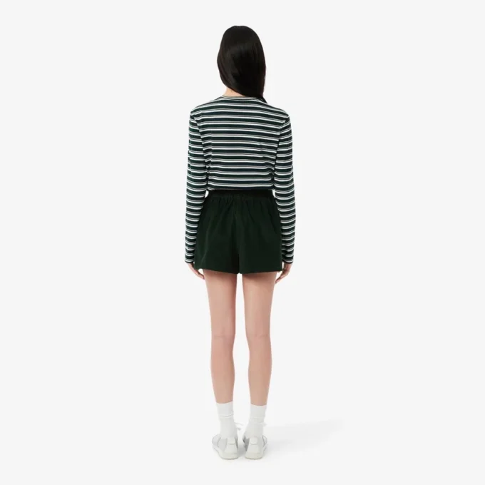 Damen-Cordshorts in lockerer Passform Damen-Cordshorts in lockerer Passform
