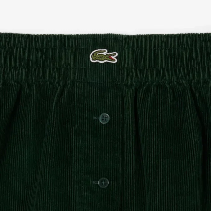 Damen-Cordshorts in lockerer Passform Damen-Cordshorts in lockerer Passform