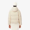 Damen-Daunenjacke mit Kapuze in lockerer Passform Damen-Daunenjacke mit Kapuze in lockerer Passform