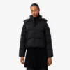 Damen-Daunenjacke mit Kapuze in Relaxed Fit Damen-Daunenjacke mit Kapuze in Relaxed Fit
