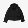Damen-Daunenjacke mit Kapuze in Relaxed Fit Damen-Daunenjacke mit Kapuze in Relaxed Fit