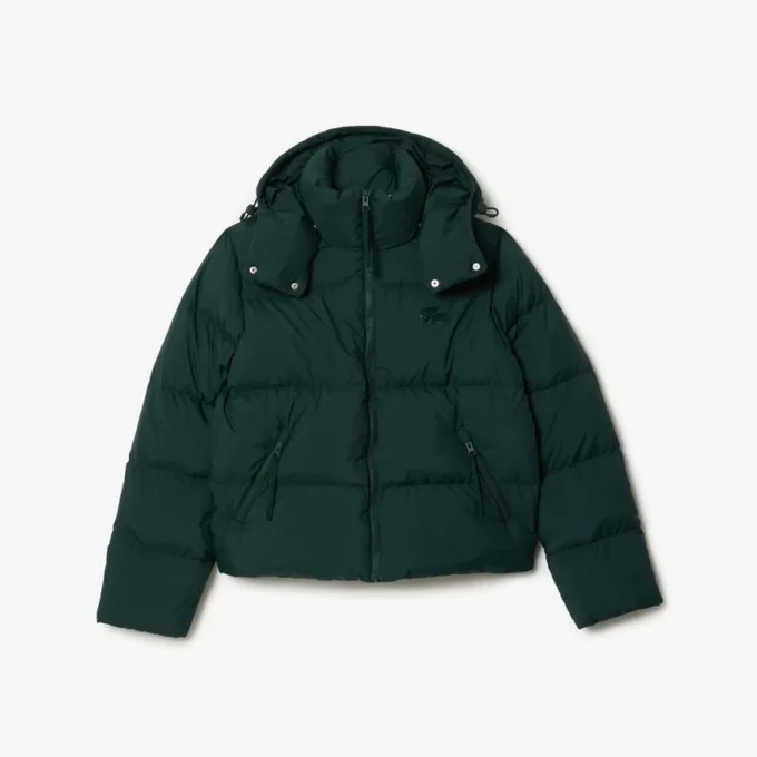 Damen-Daunenjacke mit Kapuze in Relaxed Fit Damen-Daunenjacke mit Kapuze in Relaxed Fit