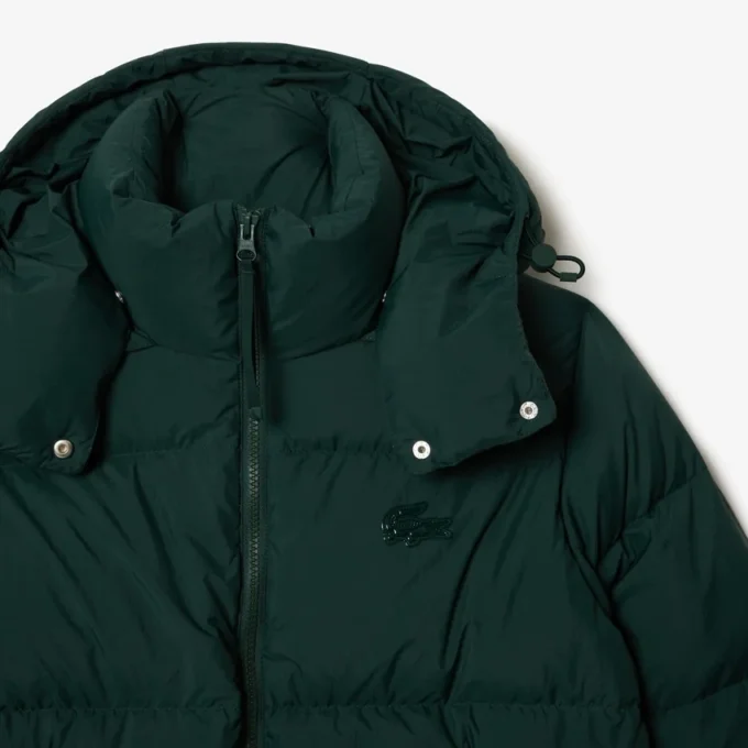 Damen-Daunenjacke mit Kapuze in Relaxed Fit Damen-Daunenjacke mit Kapuze in Relaxed Fit