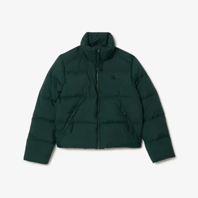 Damen-Daunenjacke mit Kapuze in Relaxed Fit Damen-Daunenjacke mit Kapuze in Relaxed Fit