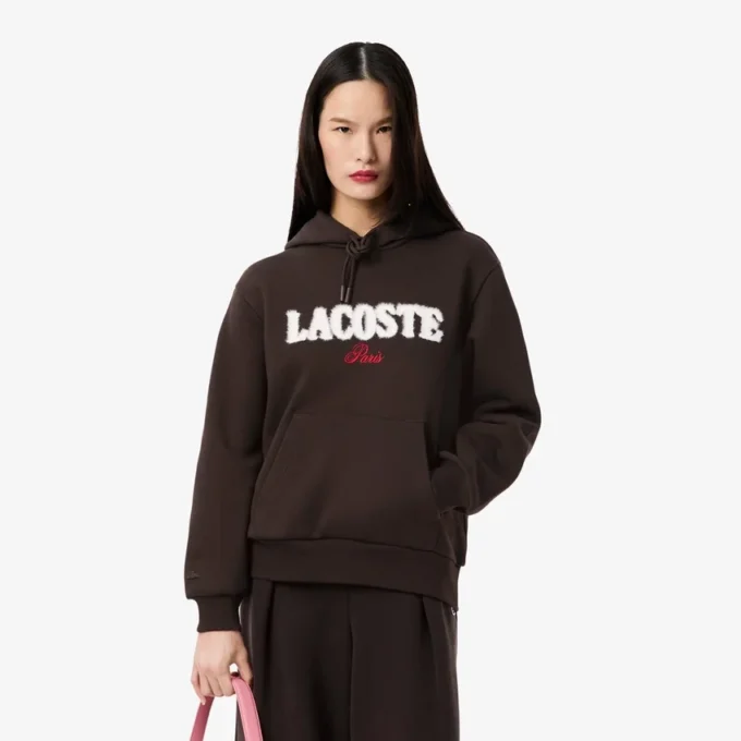 Damen-Fleece-Hoodie mit Logo Damen-Fleece-Hoodie mit Logo