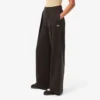 Damen-Fleece-Jogginghose mit weitem Bein Damen-Fleece-Jogginghose mit weitem Bein