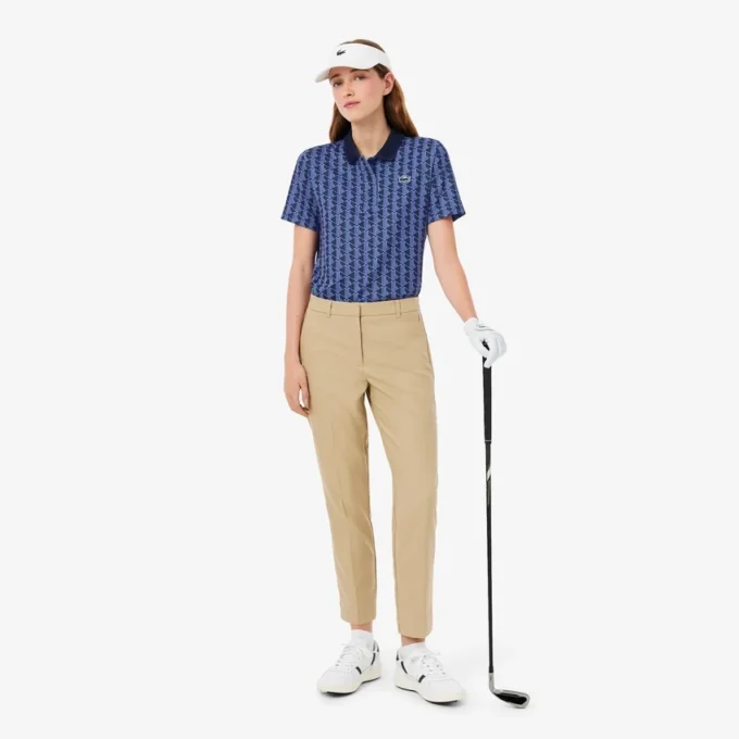 Damen-Golf-Poloshirt mit UV-Schutz in Regular-Passform Damen-Golf-Poloshirt mit UV-Schutz in Regular-Passform