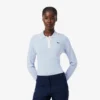 Damen-Golf-Pullover mit Stretch-Poloshirt-Kragen Damen-Golf-Pullover mit Stretch-Poloshirt-Kragen