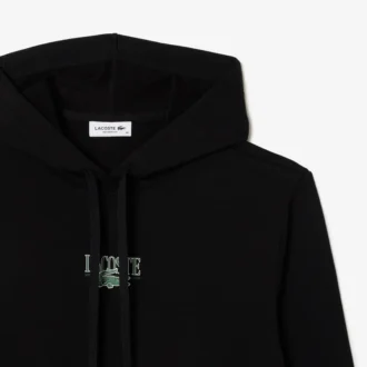 Damen-Hoodie aus Fleece mit lockerer Passform