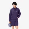Damen-Hoodie aus Piqué Damen-Hoodie aus Piqué