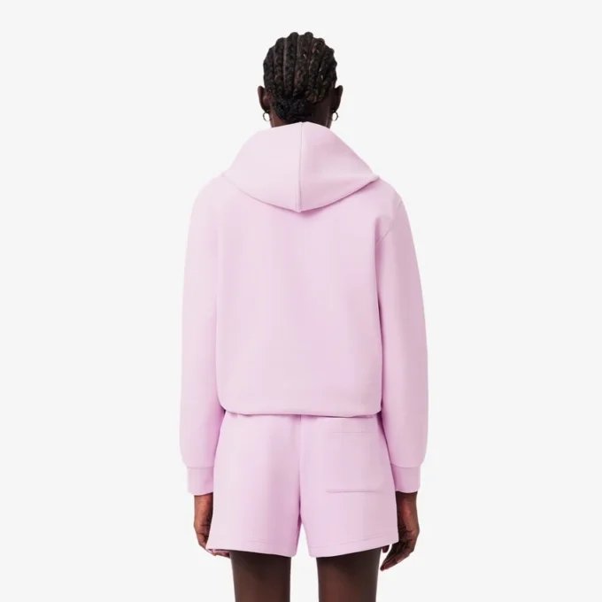 Damen-Hoodie aus Piqué Damen-Hoodie aus Piqué