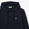 Damen-Hoodie mit lockerer Passform aus Piqué Damen-Hoodie mit lockerer Passform aus Piqué