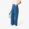 Damen-Jeans mit weitem Bein Damen-Jeans mit weitem Bein