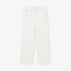 Damen-Jeans mit weitem Bein Damen-Jeans mit weitem Bein
