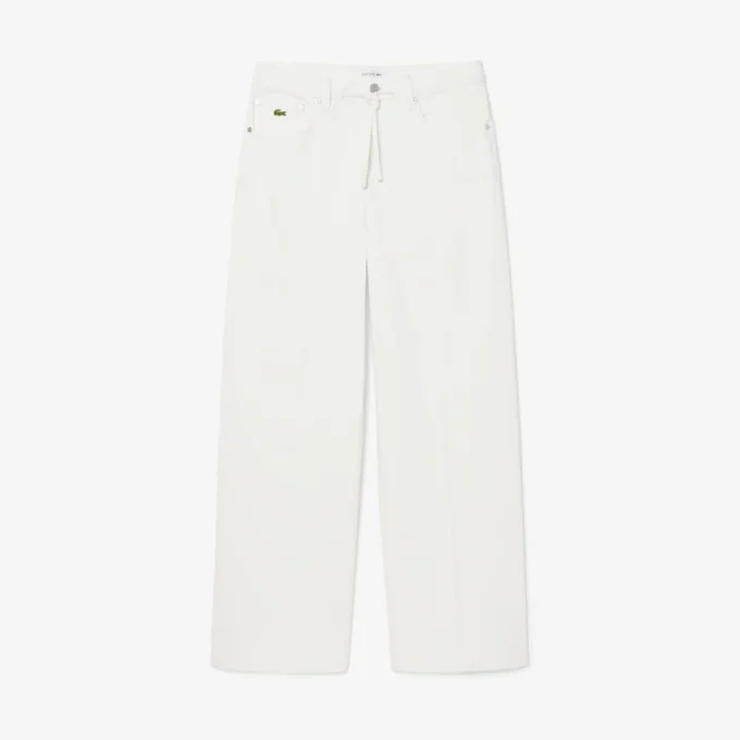 Damen-Jeans mit weitem Bein Damen-Jeans mit weitem Bein