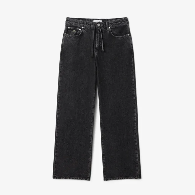 Damen-Jeans mit weitem Bein Damen-Jeans mit weitem Bein