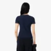 Damen-Jersey-T-Shirt mit Kontrastbesatz Damen-Jersey-T-Shirt mit Kontrastbesatz