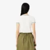 Damen-Jersey-T-Shirt mit Kontrastbesatz Damen-Jersey-T-Shirt mit Kontrastbesatz