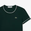 Damen-Jersey-T-Shirt mit Kontrastbesatz Damen-Jersey-T-Shirt mit Kontrastbesatz