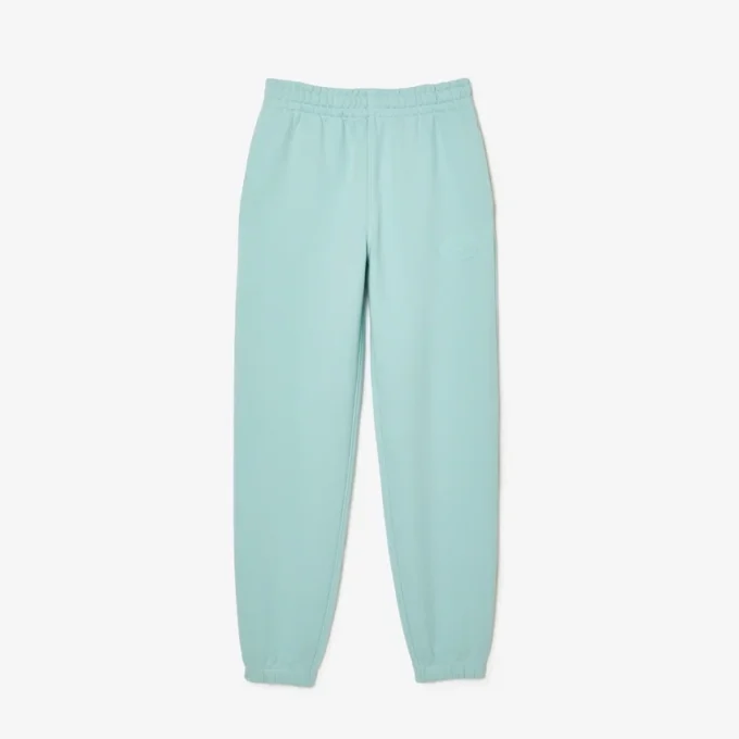 Damen-Jogginghose mit geradem Bein und Stickerei Damen-Jogginghose mit geradem Bein und Stickerei