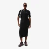 Damen-Kleid mit schmaler Passform, Diamanta-Krokodil-Logo und Polokragen Damen-Kleid mit schmaler Passform, Diamanta-Krokodil-Logo und Polokragen
