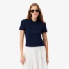 Damen L.12.D Slim Fit Stretch Mini Piqua Poloshirt Damen L.12.D Slim Fit Stretch Mini Piqua Poloshirt