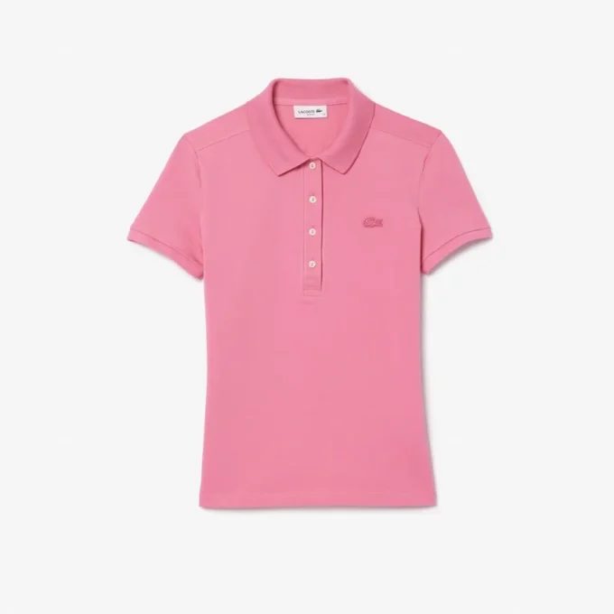 Damen L.12.D Slim Fit Stretch Mini Piqua Poloshirt Damen L.12.D Slim Fit Stretch Mini Piqua Poloshirt