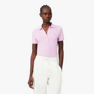 Damen L.12.D Slim Fit Stretch Mini Piqua Poloshirt